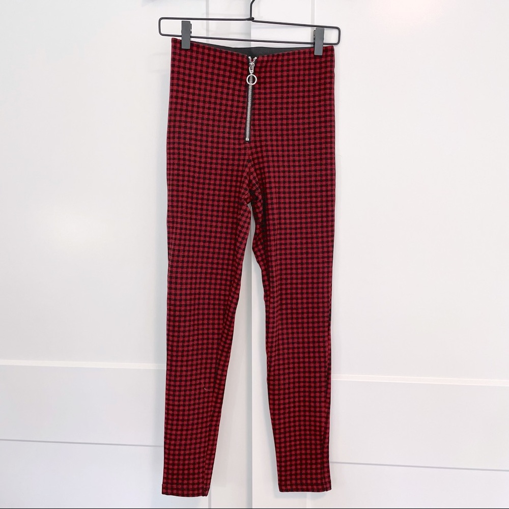 Plaid Leggings